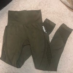 Gymshark energy seamless olive
